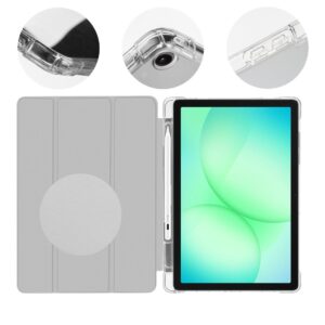 OBAL:ME MistyTab dėklas skirtas Samsung Galaxy Tab A11+ Light Gray