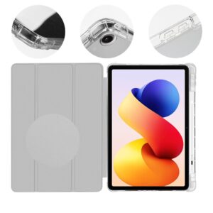 OBAL:ME MistyTab dėklas skirtas Xiaomi Redmi Pad 2 Pro pilkos spalvos