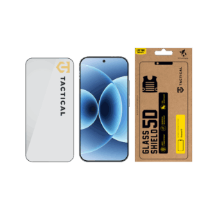 Tactical Apsauginis stiklas Shield 5D skirtas Xiaomi 17 juodos spalvos - Image 2