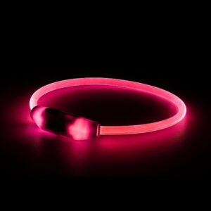 LED antkaklis raudonas L 70cm