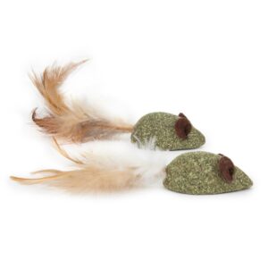 Matatabi ir katžolės pelės su plunksnomis - Image 1