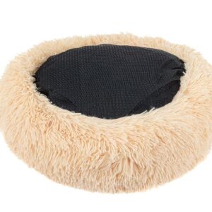 Minkštas pūkuotas guolis M 60cm smėlio spalvos - Image 2