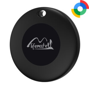 Lifemate GPS Bluetooth LifeTag Tracker HD-P16-3 Android juodos spalvos