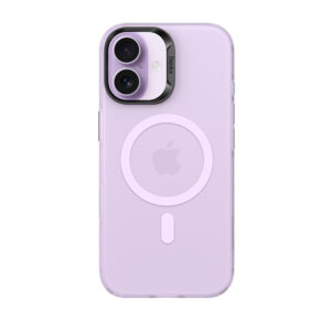 Benks Magnetic Lucid Armor Case (C067) skirtas Apple iPhone 17 violetinės spalvos (Camera Control Button)