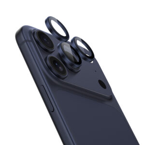 Benks Apsauginis stiklas Glass Warrior Lens Protector on camera skirtas Apple iPhone 17 Pro/17 Pro Max (lens 3 vnt) blue
