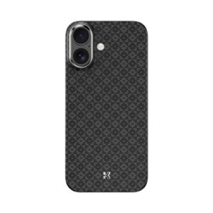 Benks Magnetic Armor Air Armor Grid Kevlar Case Metal Frame 600D (B067) skirtas Apple iPhone 17 juodos spalvos
