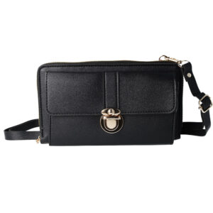 Knitted krepšys telefonui GCW06 juodos spalvos - Image 1