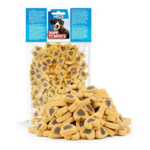HapPet elnienos skanėstai širdelės formos 200g