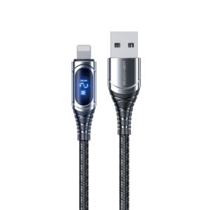 WEKOME WDC-166 Sakin Series - USB-A to Lightning 6A Fast Charging 1m Connecting Cable Tarnish