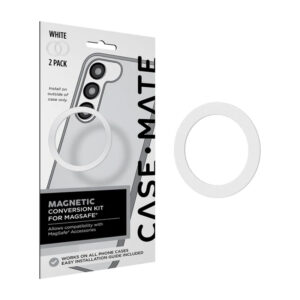 Case-Mate Magnetic Conversion Kit for MagSafe - Universal magnetic ring for case / smartphone 2 pcs. White - Image 1