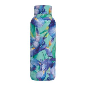 Quokka Solid - Stainless Steel Thermal Bottle 510 ml (Blue Irises)