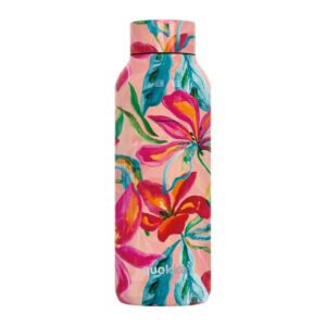 Quokka Solid - Stainless Steel Thermal Bottle 510 ml (Tropical Bloom)