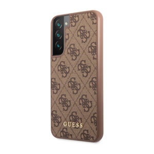 Guess 4G Metal Logo - dėklas skirtas Samsung Galaxy S23+ Brown - Image 2