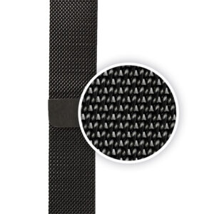 Crong Milano Steel – Stainless steel strap for Apple Watch 44/45/46/49 mm (black) - Image 5