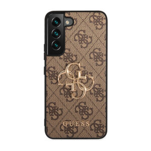 Guess 4G Big Metal Logo - dėklas skirtas Samsung Galaxy S23 Brown - Image 3