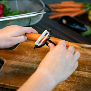 Alpina - Stainless steel INOX knife set 6 pcs. (Black) - Image 4