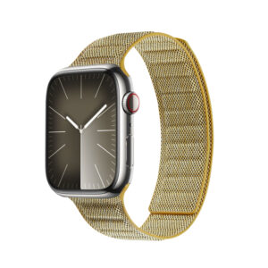 Crong Melange – Magnetic apyrankė skirta Apple Watch 38/40/41/42 mm yellow mélange - Image 2