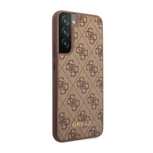 Guess 4G Metal Logo - dėklas skirtas Samsung Galaxy S23+ Brown - Image 4