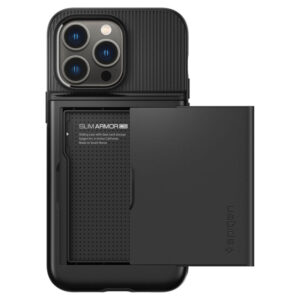 Spigen Slim Armor CS - dėklas skirtas Apple iPhone 14 Pro Black - Image 5