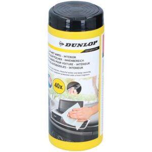 Dunlop - moist wipes for car cockpit care (40 pcs.) - Image 1
