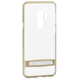 Mercury Dream Bumper - dėklas skirtas Samsung Galaxy S9+ with metal stand Gold - Image 1