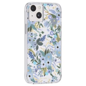 Rifle Paper Clear - dėklas skirtas Apple iPhone 14 Plus Garden Party Blue - Image 2