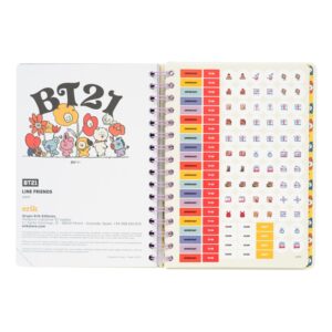 BT21 - Calendar for the 2021/2022 school year (white) - Image 4