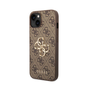 Guess 4G Big Metal Logo - dėklas skirtas Apple iPhone 15 Plus brown - Image 2