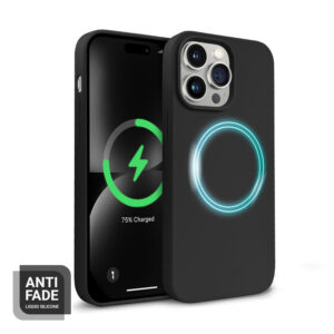 Crong Color Cover Magnetic dėklas skirtas Apple iPhone 14 Pro Max Black - Image 2