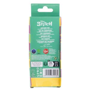 Disney Stitch - Set of metal cutlery from the Palms collection (spoon and fork) - Image 3