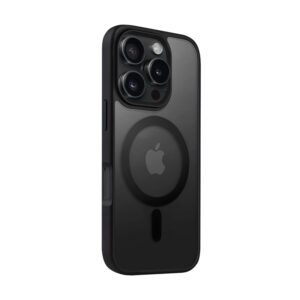 Crong Hybrid Frost MAG Cover - dėklas su MagSafe skirtas Apple iPhone 16 Pro Max black - Image 6