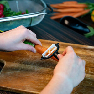 Alpina - Stainless steel INOX knife set 6 pcs. (Black) - Image 5