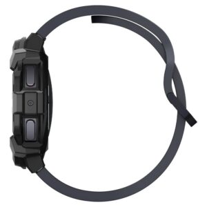 Spigen Rugged Armor - Case for Samsung Galaxy Watch 7 44 mm (Matte Black) - Image 3