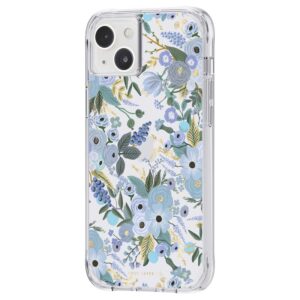 Rifle Paper Clear - dėklas skirtas Apple iPhone 14 Plus Garden Party Blue - Image 3