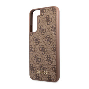 Guess 4G Metal Logo - dėklas skirtas Samsung Galaxy S23+ Brown - Image 6
