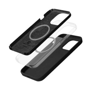 Crong Color Cover Magnetic dėklas skirtas Apple iPhone 14 Pro Max Black - Image 3