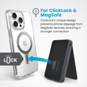 Speck StandyBank + ClickLock - Power Bank MagSafe 5000mAh + Stand Black - Image 5