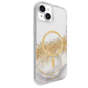 Case-Mate Karat MagSafe - Gold Decorated Apple iPhone 15 Plus dėklas Marble - Image 2