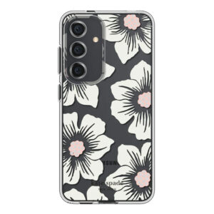 Kate Spade New York Protective Case - Samsung Galaxy S24 Case Hollyhock Cream - Image 1