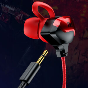 WEKOME ET-Y30 ET Series - 3.5mm jack wired headphones for gamers Red - Image 6