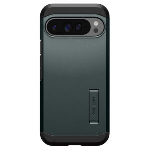 Spigen Tough Armor - dėklas skirtas Google Pixel 9 Pro XL Abyss Green - Image 1