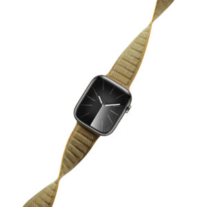 Crong Melange – Magnetic apyrankė skirta Apple Watch 38/40/41/42 mm yellow mélange - Image 6