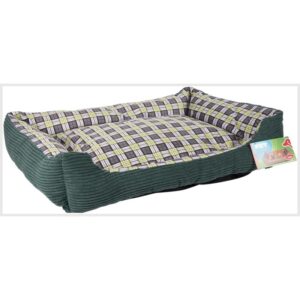 Soft bed sofa for a dog 75 x 58 x 19 cm size. L (green) - Image 2