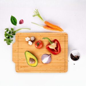 Alpina - Bamboo Wood Chopping Board 36x26 cm - Image 4