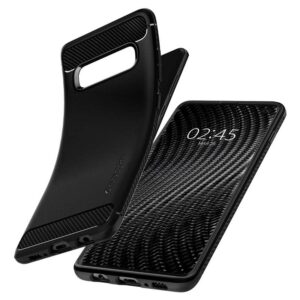 Spigen Rugged Armor - dėklas skirtas Samsung Galaxy S10 Black - Image 4