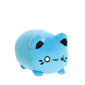 Tasty Peach - Plush Mascot 9 cm Electric Blue Meowchi