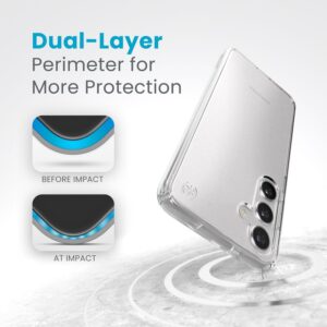 Speck Presidio Perfect-Clear - dėklas skirtas Samsung Galaxy S24+ Clear/Clear - Image 3