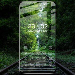 Mocolo 2.5D Full Glue Glass - Protective glass skirtas Samsung Galaxy Xcover 5 - Image 4