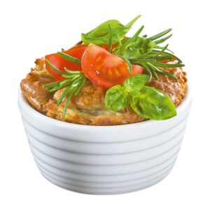 Küchenprofi Burgundy – Heat-resistant porcelain bowl, diameter 11×5.5 cm - Image 2