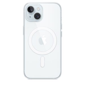 Apple Clear Case – Case with MagSafe for Apple iPhone 15 Clear - Image 1